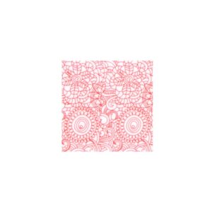 Stickers oriental coral 8388