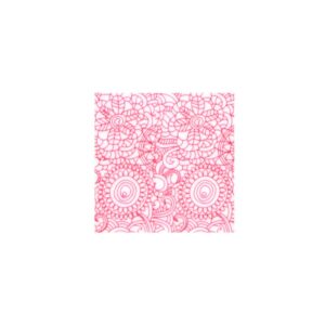 Stickers oriental neon rosa 8389