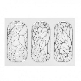 Stickers Silver nr1 8483