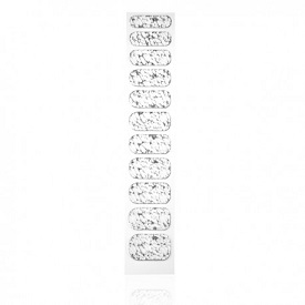 Stickers Silver nr5 8487