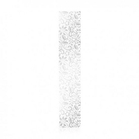 Stickers Blomma silver 8493