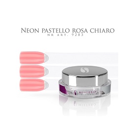 9283Gel NEON PASTELLO ROSA CHIARO light pink
