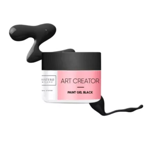 ART CREATOR GEL PAINT Black 2338