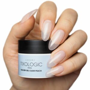 TIXOLOGIC PEACH CLEAR bygg gel 2076